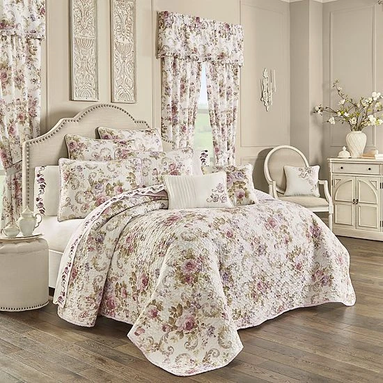 Five Queens Court Chambord Lavender Quilt Set 3 Five Queens Court Chambord Lavender Quilt Set