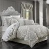 Five Queens Court Tammy Silver 4-piece Comforter Set -J. Queen New York shop unnamed file 769