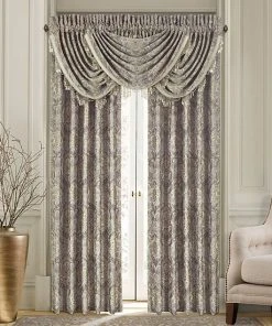 Five Queens Court Paulina Stone 2-pack Window Curtain Set 7 Five Queens Court Paulina Stone 2-pack Window Curtain Set -J. Queen New York shop unnamed file 806
