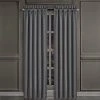 Five Queens Court Darwin Charcoal 84" Set Of 2 Window Curtain Panels -J. Queen New York shop unnamed file 856