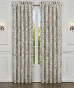 Five Queens Court Angelo Spa 84" Set Of 2 Window Curtain Panels