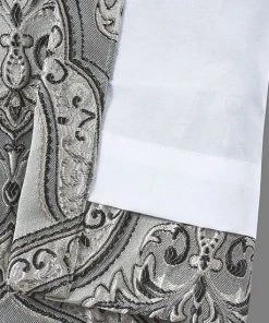 Five Queens Court Silverstone Silver 2-pack Window Curtain Set -J. Queen New York shop unnamed file 917