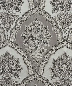 Five Queens Court Silverstone Silver 2-pack Window Curtain Set -J. Queen New York shop unnamed file 918