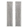 Five Queens Court Lafayette Silver 2-pack Window Curtain Set -J. Queen New York shop unnamed file 941