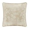 Five Queens Court Baltimore Ivory 18" Square Decorative Throw Pillow -J. Queen New York shop unnamed file 970