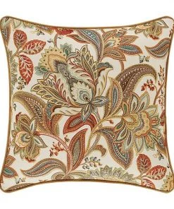 Five Queens Court August Multi Throw Pillow